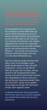 Zusatzmaterial KL 978 3 651 02516 5 vorne von Die Housesitterin – Ein Traum von einem Job. Oder?: Thriller von Emily Rudolf
