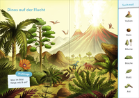 Zusatzmaterial PA 978 3 7373 7457 6 innen 001 von Two Dinosaurs Want to Go Home von THiLO, Pascal Nöldner