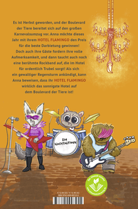 Zusatzmaterial 9783757101435 U4 von Hotel Flamingo: So ein Karneval! von Alex Milway