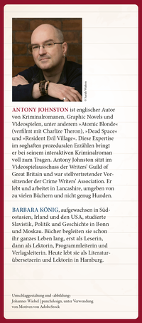 Zusatzmaterial KL 978 3 596 71177 2 hinten von Finde den Mörder: Die Blumen von Elysium von Antony Johnston