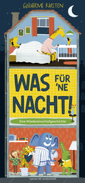 Buchcover von Was für 'ne Nacht!: Eine Wiedereinschlafgeschichte von Guilherme Karsten