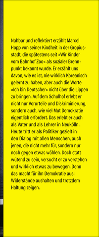 Zusatzmaterial KL 978 3 10 397734 9 vorne von Was geht mich das an?: Warum wir den Rechtsruck nur gemeinsam stoppen können von Marcel Hopp
