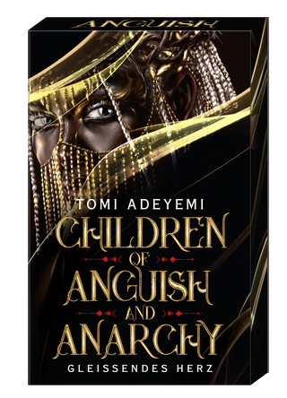 Buchcover von Children of Anguish and Anarchy: Gleißendes Herz