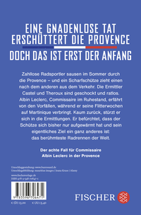 Zusatzmaterial 9783596706471 U4 von Gnadenlose Provence von Pierre Lagrange
