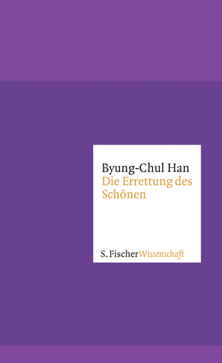 Buchcover von Die Errettung des Schönen
