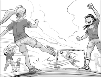 Zusatzmaterial PA 978 3 7373 4395 4 innen 003 von Die Pausenkicker - Freistoß im Klassenzimmer von Andreas Schlüter, Raimund Frey