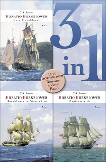 Buchcover von Lord Hornblower / Hornblower in Westindien / Zapfenstreich - Drei Romane in einem Band von C. S. Forester