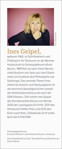 Zusatzmaterial KL 978 3 10 397568 0 hinten von Fabelland: Der Osten, der Westen, der Zorn und das Glück von Ines Geipel