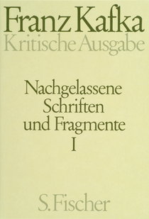 Buchcover von Nachgelassene Schriften und Fragmente I von Franz Kafka