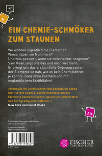 Zusatzmaterial 9783596195800 U4 von Treffen sich zwei Elemente ...: Verblüffende Geschichten aus der Welt der Chemie von Sam Kean