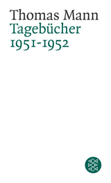 Buchcover von Tagebücher 1951-1952 von Thomas Mann