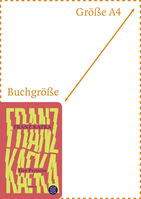 Zusatzmaterial PA 978 3 596 52381 8 abmessung von Der Prozess: Roman von Franz Kafka