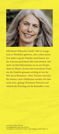 Zusatzmaterial KL 978 3 8105 3093 6 hinten von Schwestern in einem anderen Leben: Roman von Christiane Wünsche
