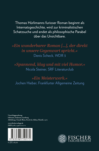 Zusatzmaterial 9783596710171 U4 von The Red Diamond: Roman von Thomas Hürlimann