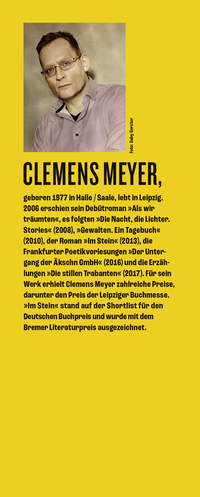Zusatzmaterial KL 978 3 10 002246 2 hinten von Die Projektoren: Roman von Clemens Meyer