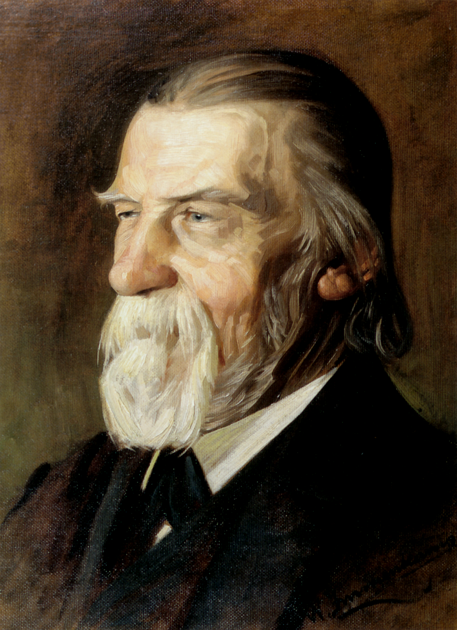 Portrait von Wilhelm Raabe