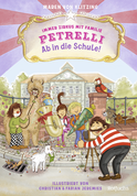 Buchcover von Immer Zirkus mit Familie Petrelli: Ab in die Schule! von Maren von Klitzing