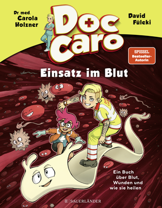 Buchcover von Doc Caro: Ein Buch über Blut, Wunden und wie sie heilen