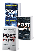 Buchcover von Post Mortem: Die ersten drei Fälle für Interpol-Agentin Emilia Ness und Profikiller Avram Kuyper in einem E-Book von Mark Roderick