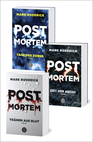 Buchcover von Post Mortem: Die ersten drei Fälle für Interpol-Agentin Emilia Ness und Profikiller Avram Kuyper in einem E-Book