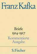 Buchcover von Briefe 1914-1917: Band 3 von Franz Kafka