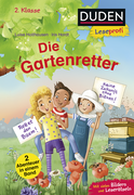 Buchcover von Duden Leseprofi – Die Gartenretter, 2. Klasse (Doppelband) von Luise Holthausen