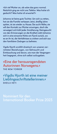 Zusatzmaterial KL 978 3 10 397512 3 vorne von Die Wahrheiten meiner Mutter: Roman von Vigdis Hjorth