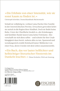 Zusatzmaterial 9783596713202 U4 von Brennende Felder: Roman von Reinhard Kaiser-Mühlecker