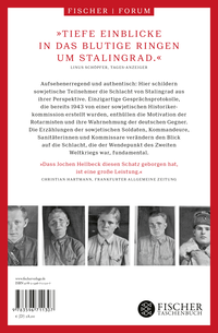 Zusatzmaterial 9783596711307 U4 von Die Stalingrad-Protokolle: Sowjetische Augenzeugen berichten aus der Schlacht von Jochen Hellbeck