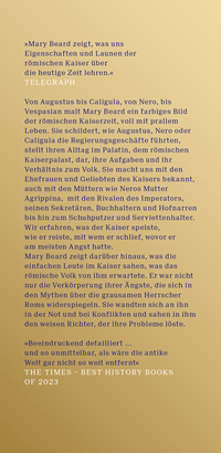 Zusatzmaterial KL 978 3 596 71345 5 vorne von Die Kaiser von Rom: Herrscher über Volk und Reich von Mary Beard