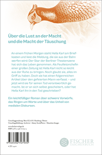 Zusatzmaterial 9783596707935 U4 von Der Einfluss der Fasane: Roman von Antje Rávik Strubel