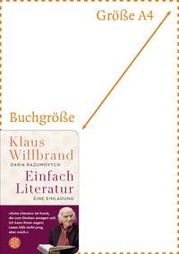Zusatzmaterial PA 978 3 596 52010 7 abmessung von Einfach Literatur: Eine Einladung von Klaus Willbrand, Daria Razumovych
