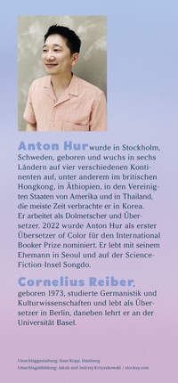 Zusatzmaterial KL 978 3 7587 0004 0 hinten von Toward Eternity: Roman von Anton Hur