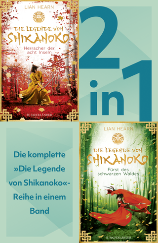 Buchcover von Die Legende von Shikanoko Band 1-2 in einem Bundle: Herrscher der acht Inseln / Fürst des schwarzen Waldes