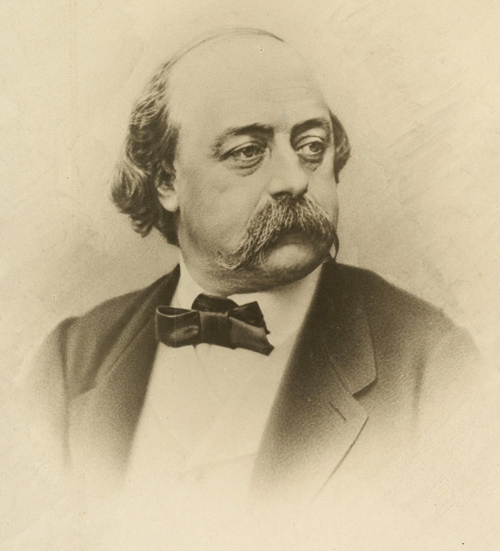 Portrait von Gustave Flaubert