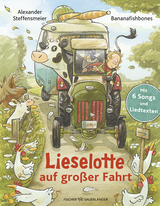 Buchcover von Lieselotte auf großer Fahrt: Ein Musikbilderbuch von Bananafishbones