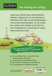 Zusatzmaterial 9783737336635 U4 von The Hunt for the Dinosaur von Annette Neubauer, Dirk Hennig