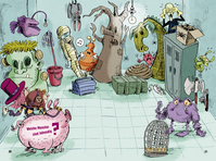 Zusatzmaterial PA 978 3 7373 5926 9 innen 003 von The Monster Hunter Club – The Ghost Train of Bad Murks (Vol. 1): Mit Krimirätseln zum Mitraten von THiLO, Alexander von Knorre