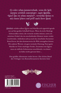 Zusatzmaterial 9783596710515 U4 von Vergissmeinnicht - Was die Welt zusammenhält von Kerstin Gier