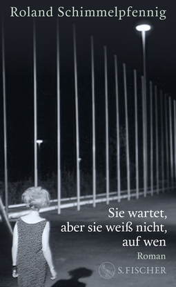 Buchcover von Sie wartet, aber sie weiß nicht, auf wen: Roman von Roland Schimmelpfennig
