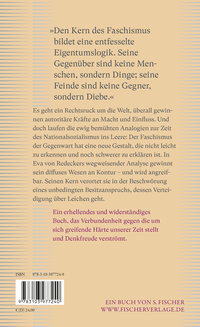Zusatzmaterial 9783103977240 U4 von Dieser Drang nach Härte: Über den neuen Faschismus von Eva von Redecker