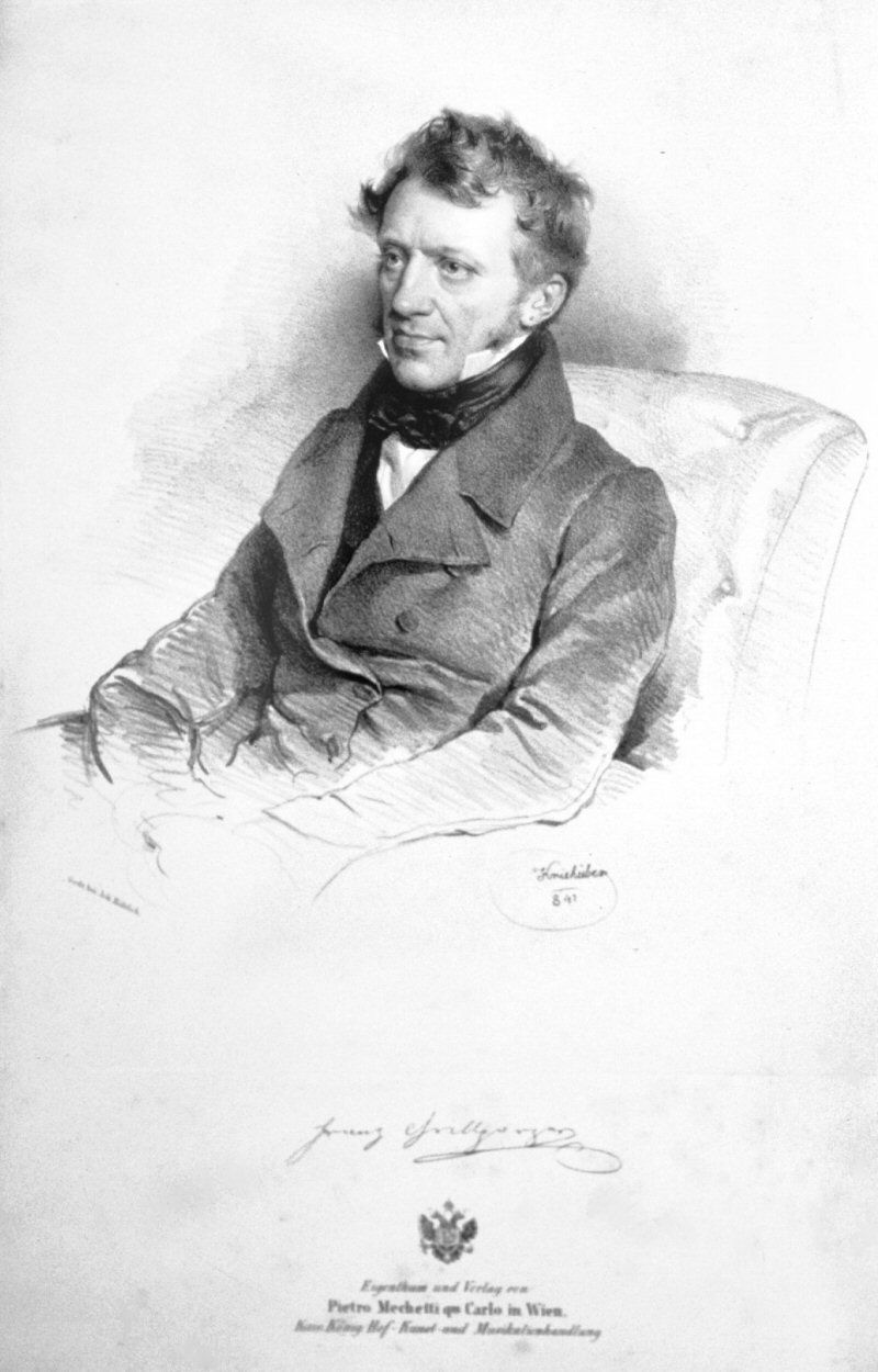 Portrait von Franz Grillparzer