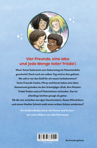 Zusatzmaterial 9783737374552 U4 von Der Schatzjäger-Klub – Vier für ein neues Fahrrad  von Andreas Schlüter, Ulla Mersmeyer