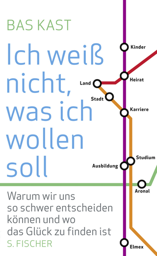 Buchcover von Ich weiß nicht, was ich wollen soll: Warum wir uns so schwer entscheiden können und wo das Glück zu finden ist