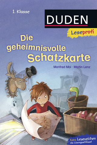 Buchcover von Duden Leseprofi – Die geheimnisvolle Schatzkarte, 1. Klasse