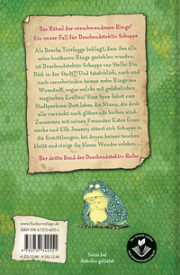 Zusatzmaterial 9783737342551 U4 von Drachendetektiv Schuppe – Algensuppe und Nixenspucke von Katja Brandis, Fréderic Bertrand