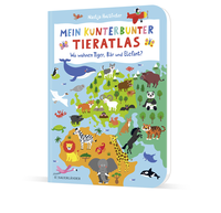 Zusatzmaterial PA 978 3 7373 5664 0 innen 3D 003 von My Colourful Animal Atlas - Where Do Tiger, Bear and Elephant Live?: Wo wohnen Tiger, Bär und Elefant? von Nastja Holtfreter