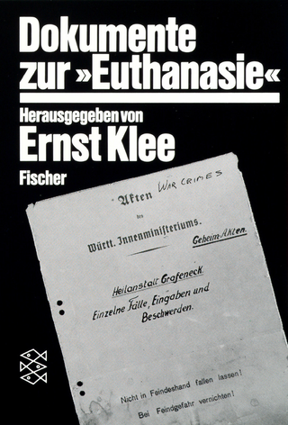 Buchcover von Dokumente zur » Euthanasie « im NS-Staat
