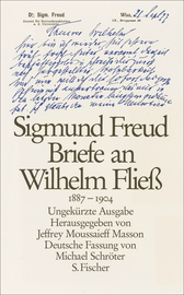 Buchcover von Briefe an Wilhelm Fließ 1887-1904 von Sigmund Freud, Wilhelm Fließ