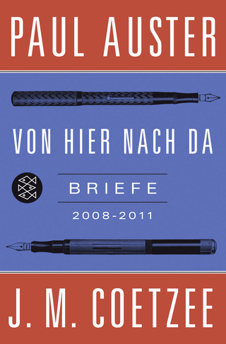 Buchcover von Von hier nach da: Briefe 2008-2011